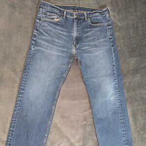 Levi's Vintage 90s Light Wash High Rise Relaxed Fit Tapered Leg 505 38X30
